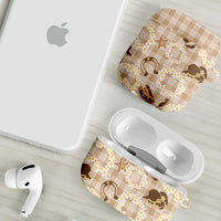 Aloha Hawaii Paniolo Khaki Palaka AirPods Case Coastal Rodeo LT7 - Polynesian Pride