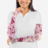Aloha Hawaii Paniolo Lokelani Rose Palaka Arm Sleeves Coastal Rodeo LT7 - Polynesian Pride