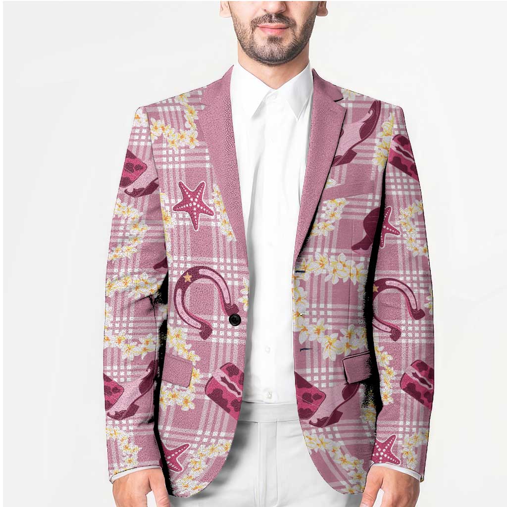 Aloha Hawaii Paniolo Lokelani Rose Palaka Blazer Coastal Rodeo LT7 - Polynesian Pride