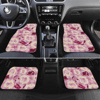 Aloha Hawaii Paniolo Lokelani Rose Palaka Car Mats Coastal Rodeo - Polynesian Pride