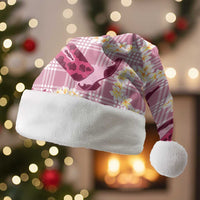 Aloha Hawaii Paniolo Lokelani Rose Palaka Christmas Santa Hat Coastal Rodeo - Polynesian Pride