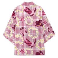 Aloha Hawaii Paniolo Lokelani Rose Palaka Kimono Coastal Rodeo - Polynesian Pride