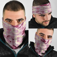 Aloha Hawaii Paniolo Lokelani Rose Palaka Neck Gaiter Coastal Rodeo - Polynesian Pride