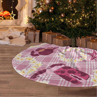 Aloha Hawaii Paniolo Lokelani Rose Palaka Tree Skirt Coastal Rodeo LT7 - Polynesian Pride