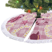 Aloha Hawaii Paniolo Lokelani Rose Palaka Tree Skirt Coastal Rodeo LT7 - Polynesian Pride