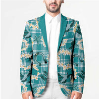 Aloha Hawaii Paniolo Teal Palaka Blazer Coastal Rodeo LT7 - Polynesian Pride