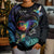 Polynesian Cancers Awareness Kid Ugly Christmas Sweater Hummingbird - Fly High Until We Meet Again