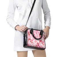 Pink Palaka Hawaii Aloha Shoulder Handbag Koi Pond Mix Sakura LT7 - Polynesian Pride
