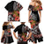 Hawaii Valentine Family Matching Mermaid Dress and Hawaiian Shirt Plumeria Aloha Wau Ia Oe LT7 - Polynesian Pride