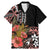 Hawaii Valentine Family Matching Mermaid Dress and Hawaiian Shirt Plumeria Aloha Wau Ia Oe LT7 Dad's Shirt - Short Sleeve Pink - Polynesian Pride