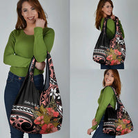 Hawaii Valentine Grocery Bag Plumeria Aloha Wau Ia Oe LT7 - Polynesian Pride