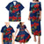 New Zealand Family Matching Puletasi and Hawaiian Shirt Tui Couple with Pohutukawa LT7 - Polynesian Pride