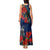 New Zealand Tank Maxi Dress Tui Couple with Pohutukawa LT7 - Polynesian Pride