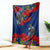 New Zealand Pohutukawa with Tui Birds Blanket Version 2 LT7 - Polynesian Pride