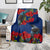 New Zealand Pohutukawa with Tui Birds Blanket Version 2 LT7 - Polynesian Pride