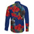 New Zealand Pohutukawa with Tui Birds Family Matching Mermaid Dress and Hawaiian Shirt Version 2 LT7 - Polynesian Pride