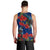 New Zealand Pohutukawa with Tui Birds Men Tank Top Version 2 LT7 - Polynesian Pride