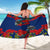 New Zealand Pohutukawa with Tui Birds Sarong Version 2 LT7 - Polynesian Pride