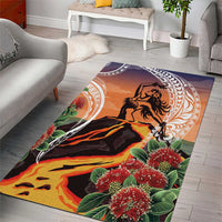 Hawaii Women's Day Tribal Area Rug Pele Honua Mea LT7 - Polynesian Pride