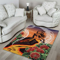 Hawaii Women's Day Tribal Area Rug Pele Honua Mea LT7 - Polynesian Pride