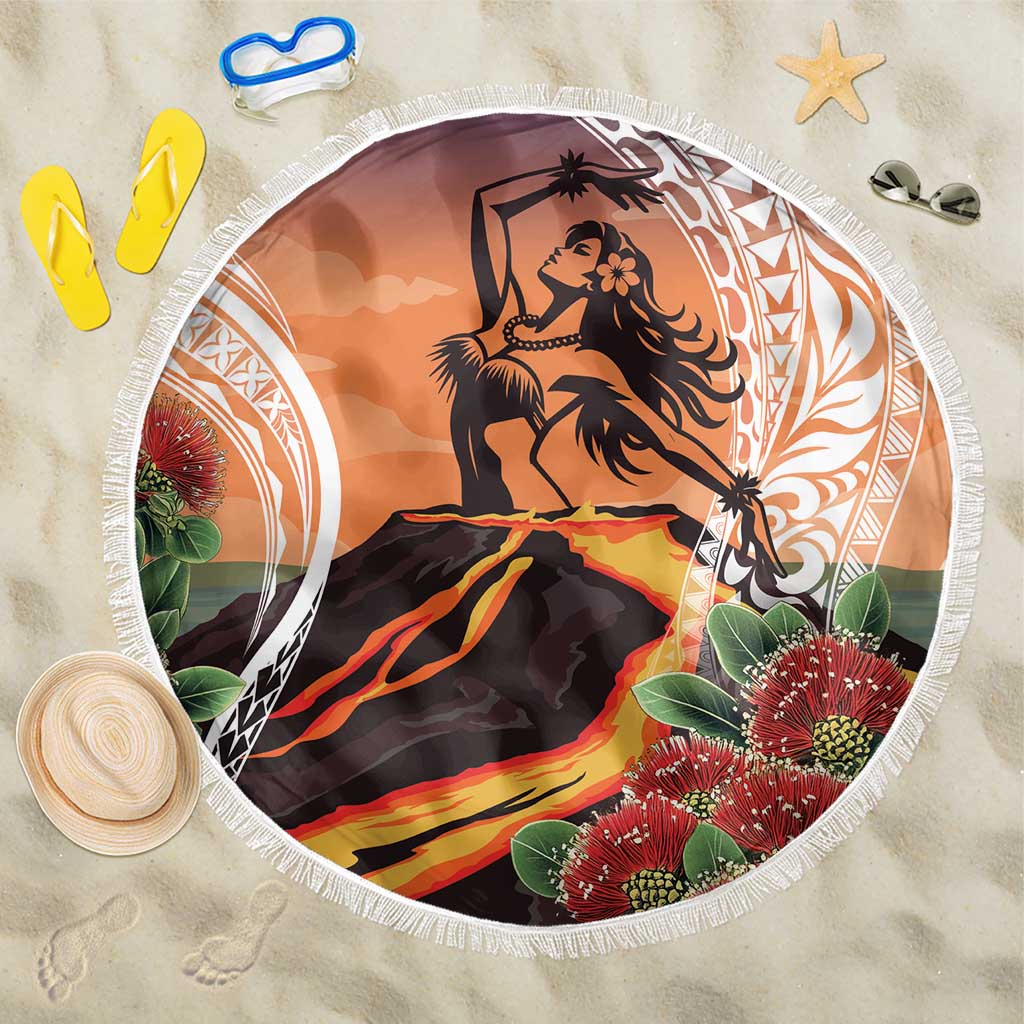 Hawaii Women's Day Tribal Beach Blanket Pele Honua Mea LT7 One Size 150cm Art - Polynesian Pride