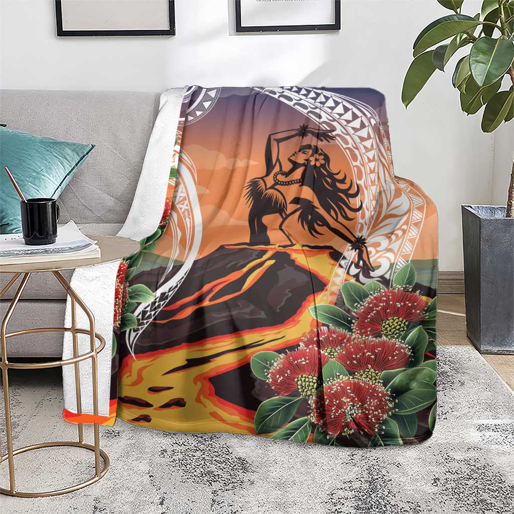 Hawaii Women's Day Tribal Blanket Pele Honua Mea LT7 - Polynesian Pride