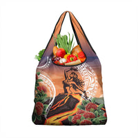 Hawaii Women's Day Tribal Grocery Bag Pele Honua Mea LT7 1-pack One Size Art - Polynesian Pride