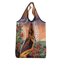 Hawaii Women's Day Tribal Grocery Bag Pele Honua Mea LT7 - Polynesian Pride