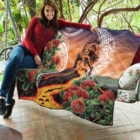 Hawaii Women's Day Tribal Quilt Pele Honua Mea