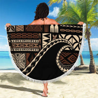 Samoa Siapo Mamanu Beach Blanket Waves Motifs LT7 - Polynesian Pride