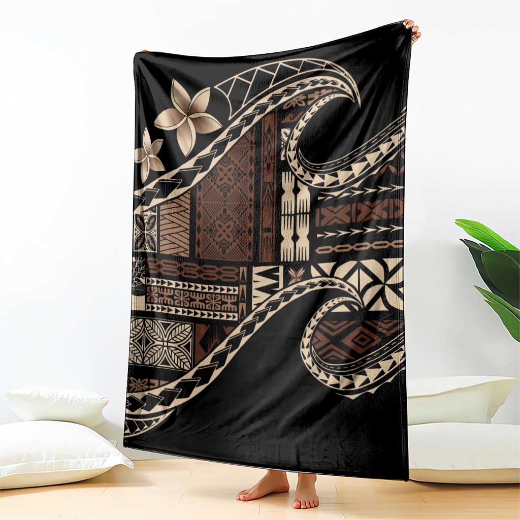 Samoa Siapo Mamanu Blanket Waves Motifs LT7 - Polynesian Pride