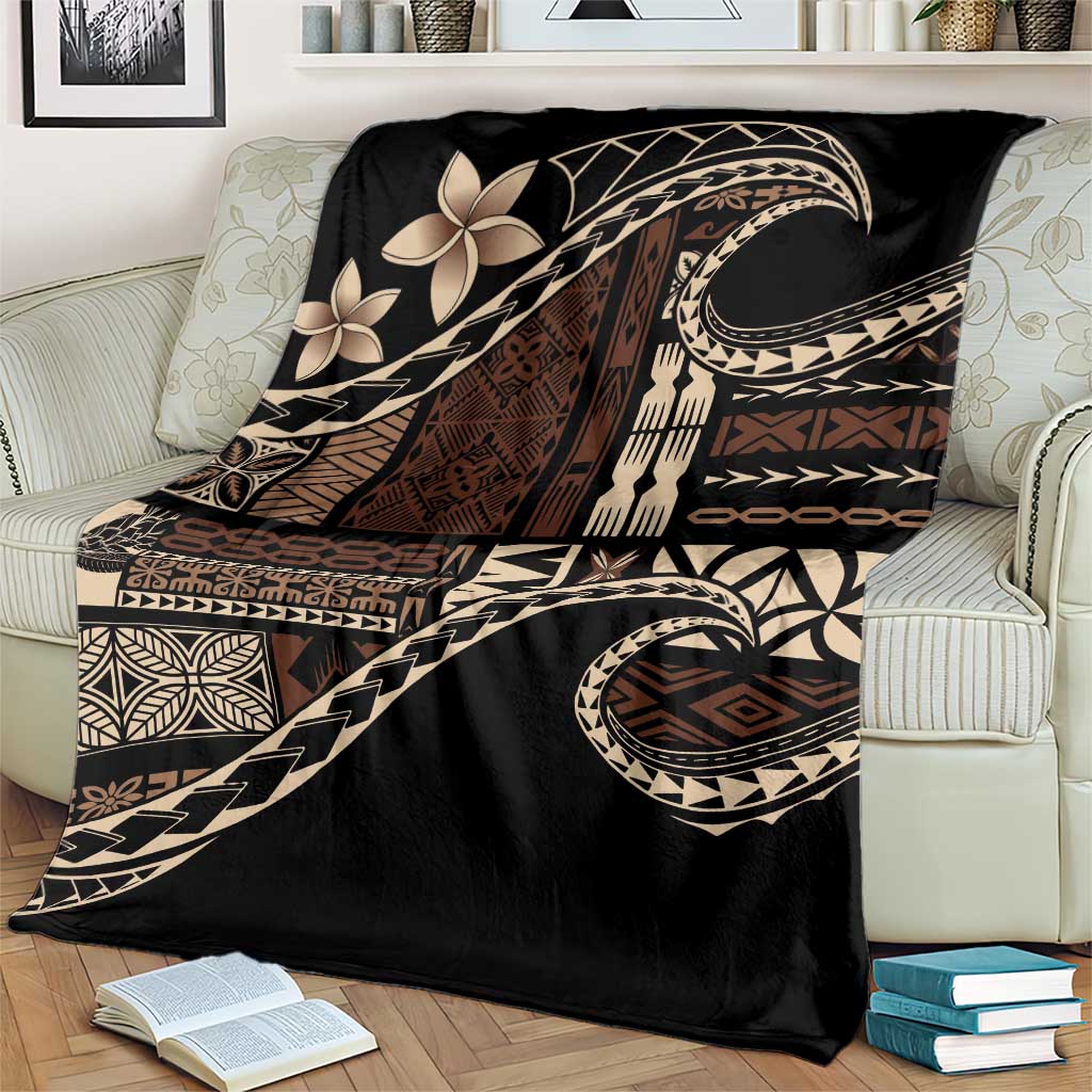 Samoa Siapo Mamanu Blanket Waves Motifs LT7 - Polynesian Pride