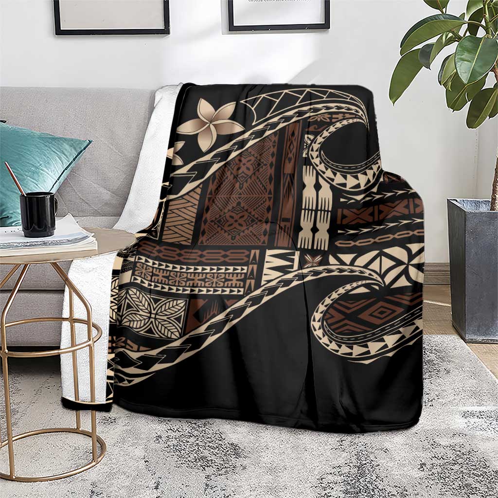 Samoa Siapo Mamanu Blanket Waves Motifs LT7 - Polynesian Pride