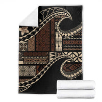 Samoa Siapo Mamanu Blanket Waves Motifs LT7 - Polynesian Pride