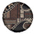 Samoa Siapo Mamanu Spare Tire Cover Waves Motifs