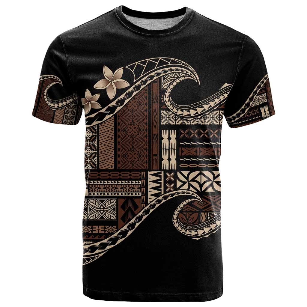 Samoa Siapo Mamanu T Shirt Waves Motifs