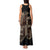 Samoa Siapo Mamanu Tank Maxi Dress Waves Motifs