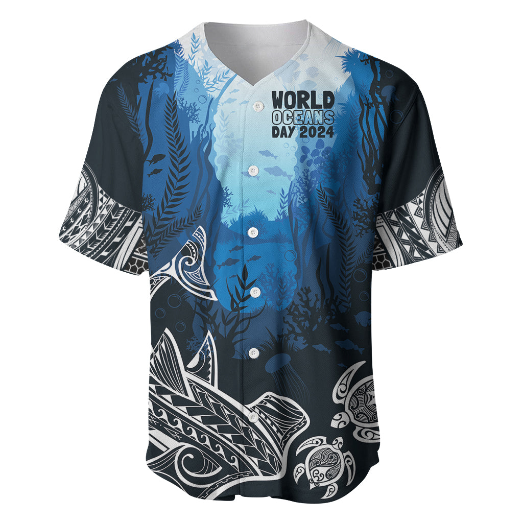 World Ocean Day Pasifika Baseball Jersey Awaken New Depths