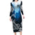 World Ocean Day Pasifika Family Matching Long Sleeve Bodycon Dress and Hawaiian Shirt Awaken New Depths