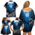 World Ocean Day Pasifika Family Matching Off Shoulder Short Dress and Hawaiian Shirt Awaken New Depths