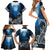 World Ocean Day Pasifika Family Matching Short Sleeve Bodycon Dress and Hawaiian Shirt Awaken New Depths