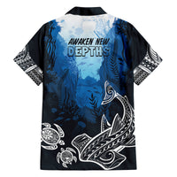 World Ocean Day Pasifika Family Matching Summer Maxi Dress and Hawaiian Shirt Awaken New Depths