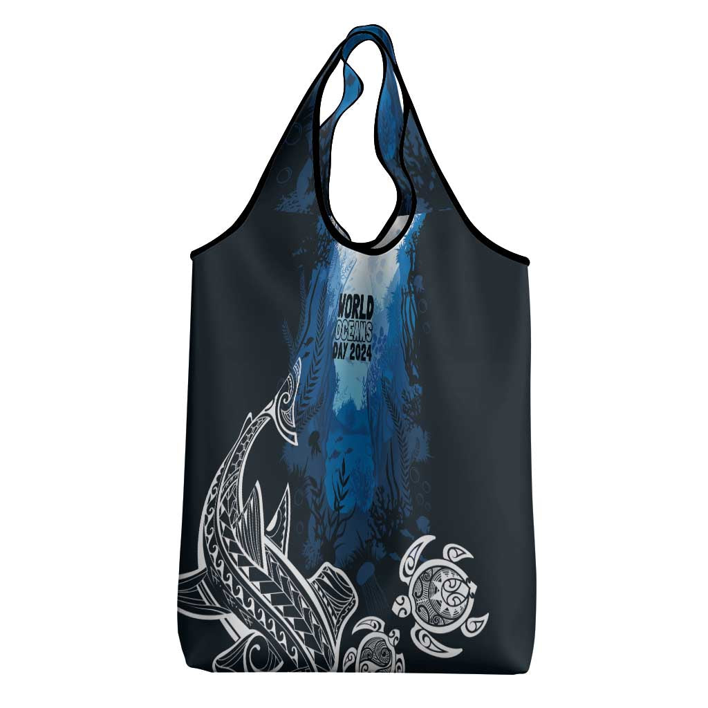 World Ocean Day Pasifika Grocery Bag Awaken New Depths LT7 - Polynesian Pride