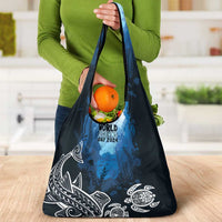 World Ocean Day Pasifika Grocery Bag Awaken New Depths LT7 - Polynesian Pride