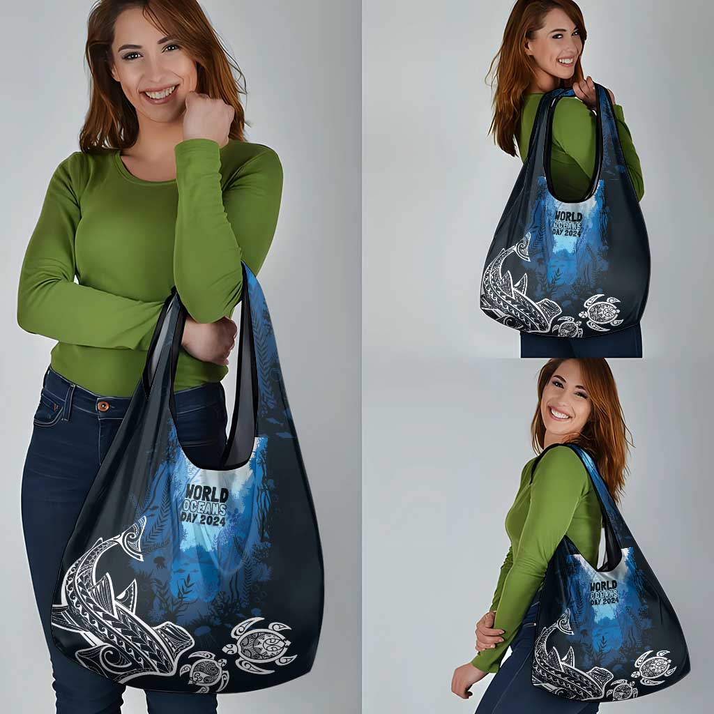 World Ocean Day Pasifika Grocery Bag Awaken New Depths LT7 - Polynesian Pride