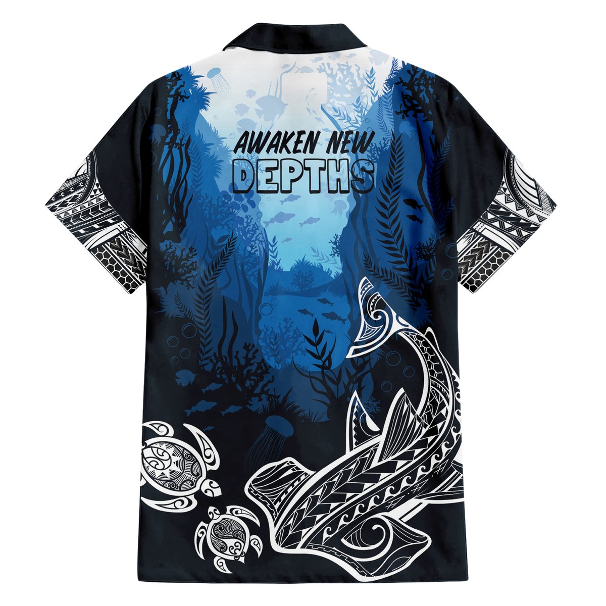 World Ocean Day Pasifika Hawaiian Shirt Awaken New Depths LT7 - Polynesian Pride