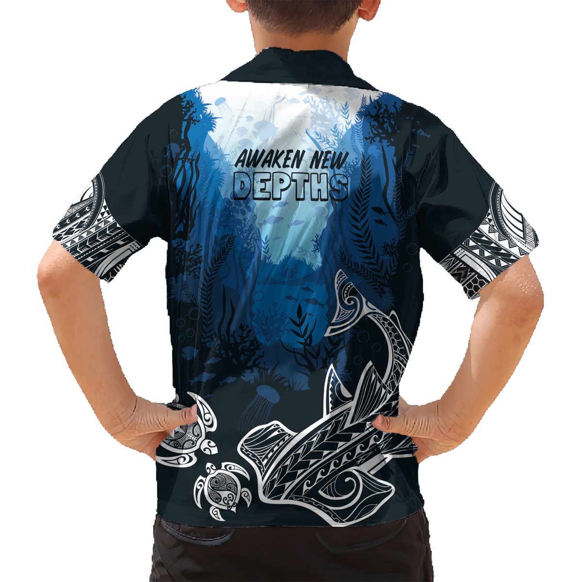 World Ocean Day Pasifika Hawaiian Shirt Awaken New Depths LT7 - Polynesian Pride