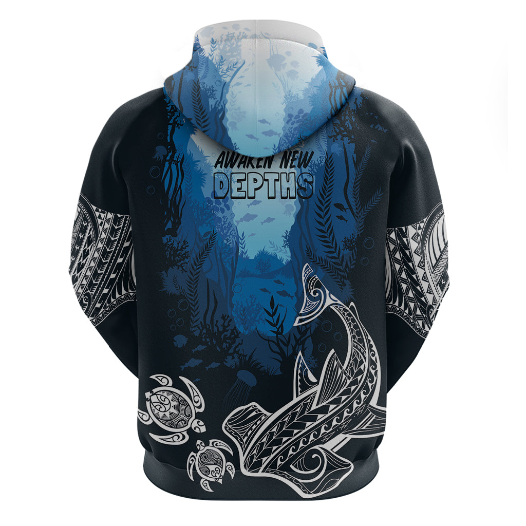 World Ocean Day Pasifika Hoodie Awaken New Depths