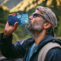 Hawaii World Ocean Day 4 in 1 Can Cooler Tumbler Kakau Turtles