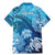 Hawaii World Ocean Day Family Matching Mermaid Dress and Hawaiian Shirt Kakau Turtles